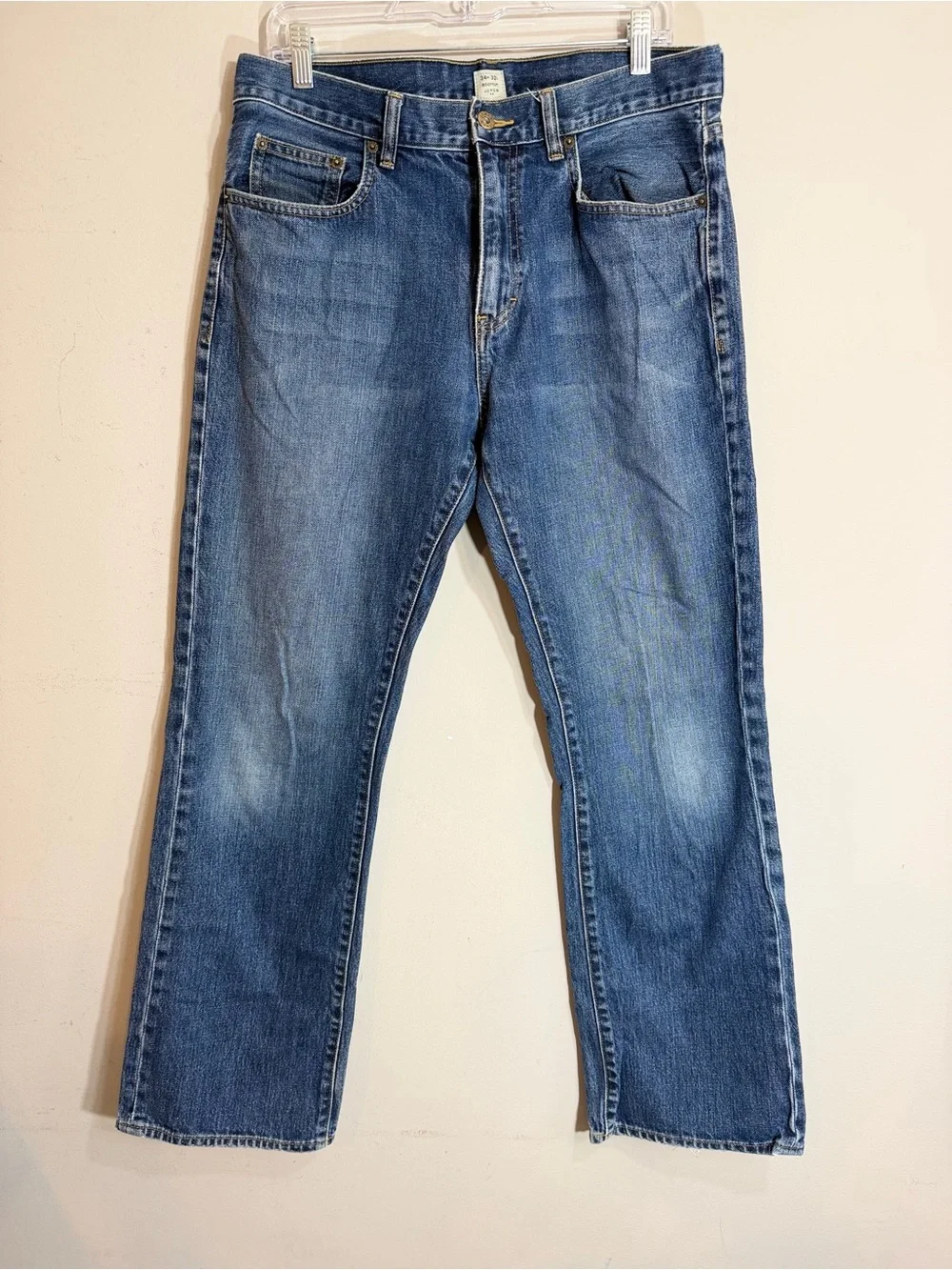 J Crew Mens bootcut jeans size 34x32